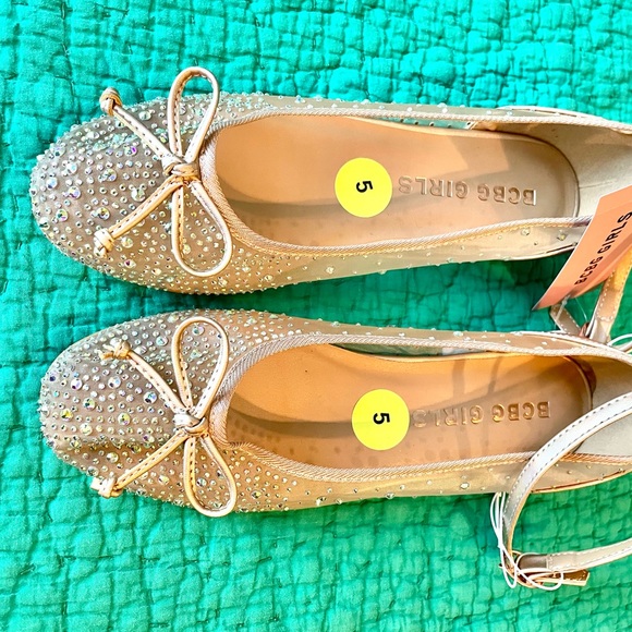 BCBG Girls Heidy mesh sparkle flat shoes - Picture 5 of 5